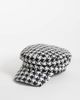 ASOS DESIGN ASOS DESIGN baker boy hat in houndstooth-MULTI - 1