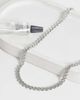 ASOS DESIGN ASOS DESIGN ball detail link chain in silver tone - 3