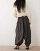 ASOS DESIGN ASOS DESIGN ballon side stripe pants in pinstripe-Multi - 2
