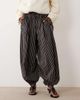ASOS DESIGN ASOS DESIGN ballon side stripe pants in pinstripe-Multi - 4