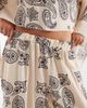 ASOS DESIGN ASOS DESIGN balloon pants set bandana print in brown-Multi - 3
