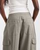 ASOS DESIGN ASOS DESIGN balloon pants with drawstring waist in khaki-Green - 4
