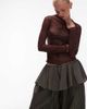 ASOS DESIGN ASOS DESIGN balloon pants with skirt overlay detail in gingham-Black - 2