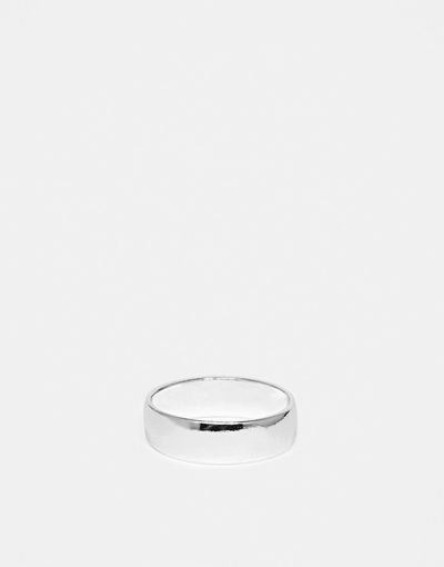 ASOS DESIGN ASOS DESIGN band ring in silver