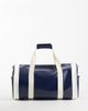 ASOS DESIGN ASOS DESIGN barrel duffle bag in navy - 1