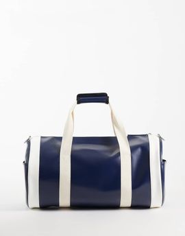 ASOS DESIGN ASOS DESIGN barrel duffle bag in navy
