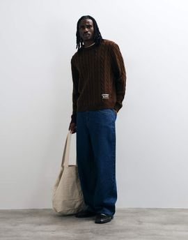 ASOS DESIGN ASOS DESIGN barrel jeans in indigo-Blue