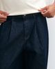 ASOS DESIGN ASOS DESIGN barrel jeans in indigo with pleats-Blue - 2