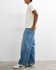 ASOS DESIGN ASOS DESIGN barrel jeans in light wash blue with fatigue pockets and vintage wash - 2