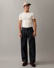 ASOS DESIGN ASOS DESIGN barrel jeans in raw wash with pleats-Blue - 1