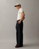 ASOS DESIGN ASOS DESIGN barrel jeans in raw wash with pleats-Blue - 2