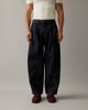 ASOS DESIGN ASOS DESIGN barrel jeans in raw wash with pleats-Blue - 3