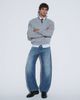 ASOS DESIGN ASOS DESIGN barrel leg jeans in mid wash blue - 2
