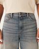 ASOS DESIGN ASOS DESIGN barrel leg jeans in mid wash blue with tint - 4