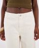 ASOS DESIGN ASOS DESIGN barrel leg jeans with no waistband in off white - 4