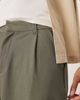 ASOS DESIGN ASOS DESIGN barrel leg twill pants in khaki green - part of a set - 2