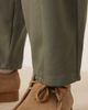 ASOS DESIGN ASOS DESIGN barrel leg twill pants in khaki green - part of a set - 3