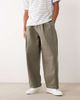 ASOS DESIGN ASOS DESIGN barrel pants in khaki with pleats-Green - 2