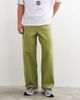 ASOS DESIGN ASOS DESIGN barrel pants in olive with fatigue pockets-Green - 1