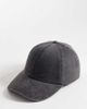ASOS DESIGN ASOS DESIGN baseball cap in washed charcoal-Gray - 1