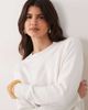 ASOS DESIGN ASOS DESIGN basics crew neck sweater in cream-White - 2