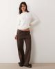 ASOS DESIGN ASOS DESIGN basics crew neck sweater in cream-White - 4