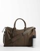 ASOS DESIGN ASOS DESIGN basketweave holdall bag in brown - 2