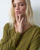 ASOS DESIGN ASOS DESIGN batwing wrap maxi dress in moss green - 3