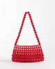 ASOS DESIGN ASOS DESIGN beaded clutch purse in red - 1