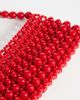 ASOS DESIGN ASOS DESIGN beaded clutch purse in red - 3