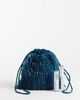 ASOS DESIGN ASOS DESIGN beaded pouch in teal-Blue - 4