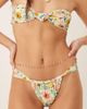 ASOS DESIGN ASOS DESIGN belly chain with dainty leaf charms in gold tone - 1