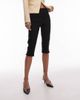 ASOS DESIGN ASOS DESIGN bengaline capri pants with split at sides in black pinstripe-Multi - 1