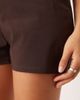 ASOS DESIGN ASOS DESIGN bengaline hot pant shorts in brown - part of a set - 3