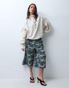 ASOS DESIGN ASOS DESIGN Bermuda shorts in camo print-MULTI