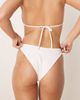 ASOS DESIGN ASOS DESIGN Bertie broderie high leg bikini bottom in white - 4