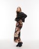 ASOS DESIGN ASOS DESIGN bias cut maxi skirt in floral print-Multi - 1