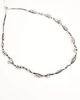 ASOS DESIGN ASOS DESIGN black cord and square beaded necklace in multi - 2