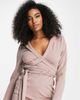 ASOS DESIGN ASOS DESIGN blazer dress with wrap around detail in taupe-Neutral - 3