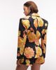 ASOS DESIGN ASOS DESIGN blazer with nipped waist and power shoulder in bright floral-Multi - 4
