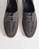 ASOS DESIGN ASOS DESIGN boat shoe in gray leather with weave detail - 3