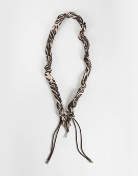 ASOS DESIGN ASOS DESIGN body phone strap in zebra print-MULTI