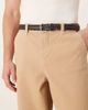 ASOS DESIGN ASOS DESIGN bonded woven leather belt in black - 1