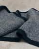 ASOS DESIGN ASOS DESIGN border rib knit scarf in gray - 3