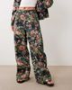 ASOS DESIGN ASOS DESIGN Bow barrel leg pants in floral tapestry print - part of a set-Multi - 3