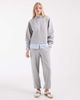 ASOS DESIGN ASOS DESIGN boxy crop brushback sweatshirt in gray heather - 2