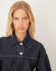 ASOS DESIGN ASOS DESIGN boxy denim jacket with back pleat in indigo-Blue - 2