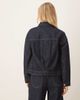 ASOS DESIGN ASOS DESIGN boxy denim jacket with back pleat in indigo-Blue - 3