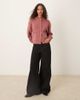 ASOS DESIGN ASOS DESIGN boxy oversized cardigan with pocket detail in dusty pink - 3