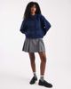 ASOS DESIGN ASOS DESIGN boxy oversized cardigan with pocket detail in navy - 2